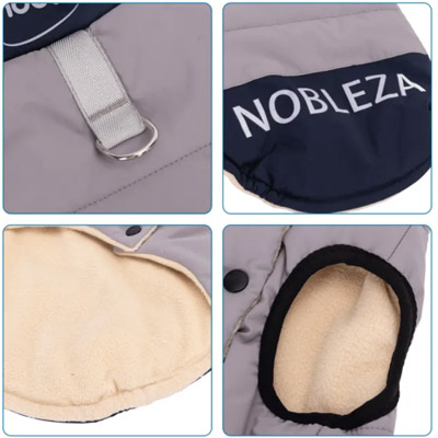 Nobleza Overturned Collar detail